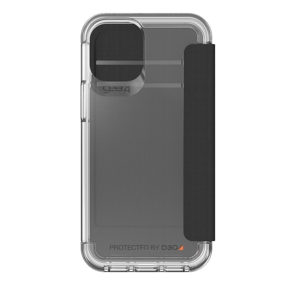 Gear4 iPhone 12 mini D3O Wembley Flip, Clear