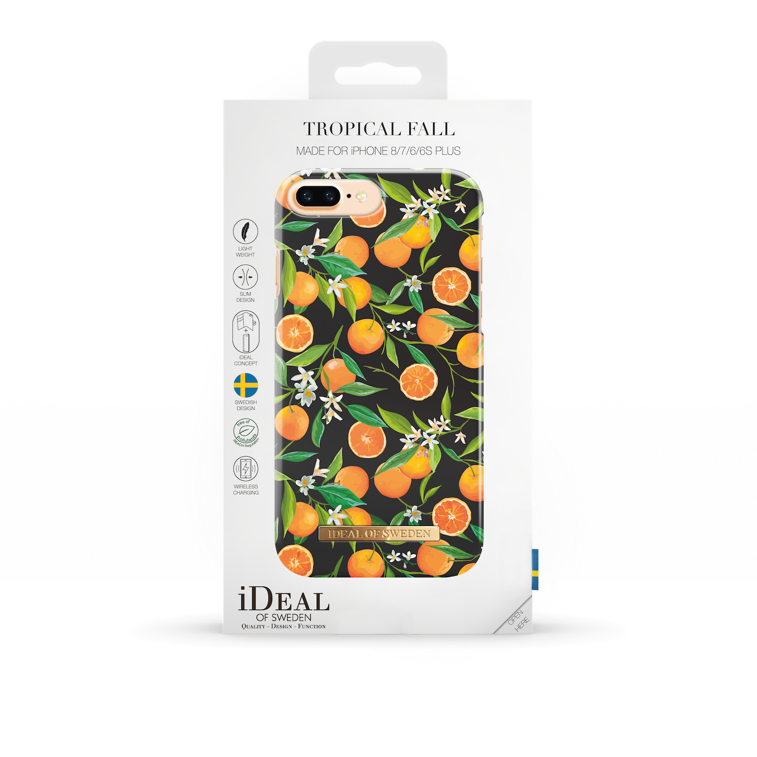 iDeal Of Sweden iPhone 8 Plus Fashion Case A/W 17-18, Tropical Fall