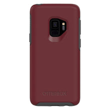 OtterBox Samsung Galaxy S9 Symmetry, Fine Port (Cordovan/Grey)