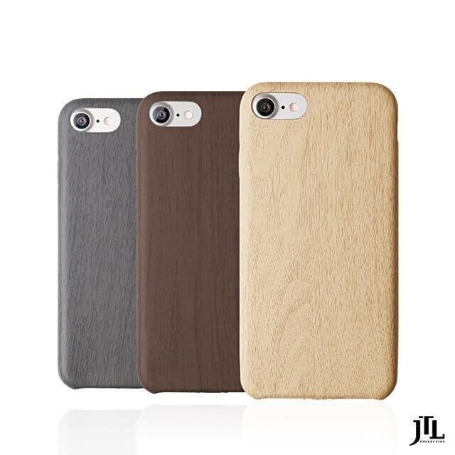 JTL iPhone 7 Plus Classical Wood Skin Hard Case, Ebony