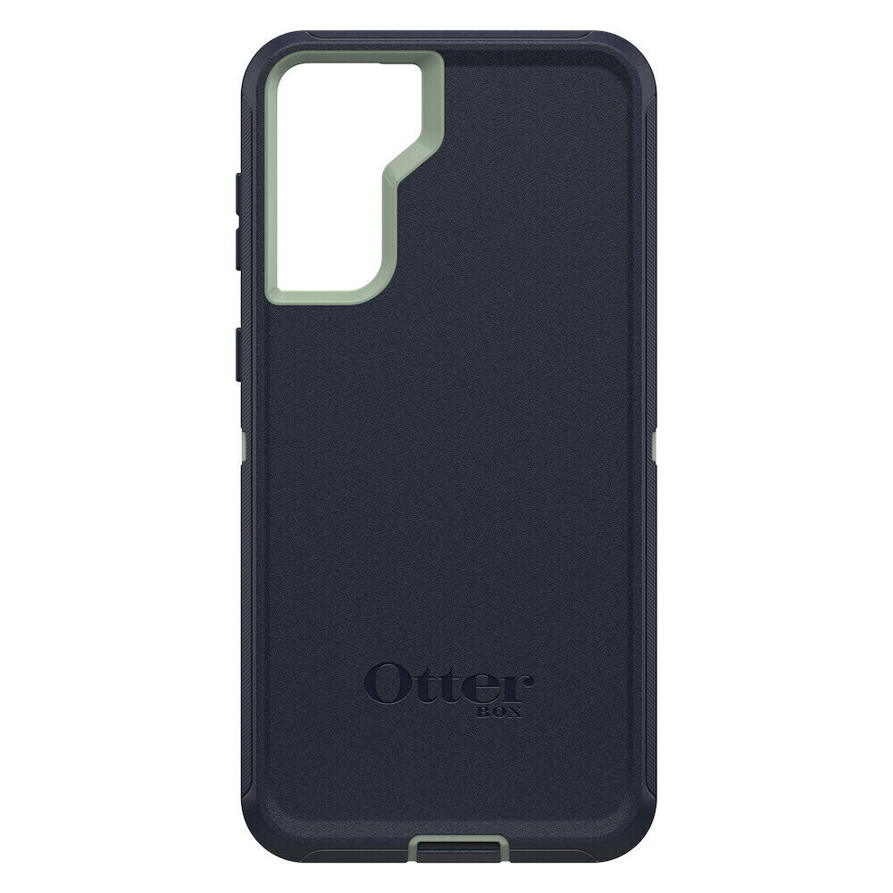 OtterBox Samsung Galaxy S21 Plus 5G Defender, Varsity Blues (Sage/Blue)