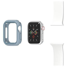 OtterBox Apple Watch Series 6/SE/5/4 (44mm) Exo Edge, Lake Mist (Blue/Blue)