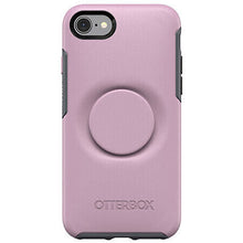 OtterBox Otter + Pop iPhone SE (2020) Symmetry, Mauvous (Pink/Grey)