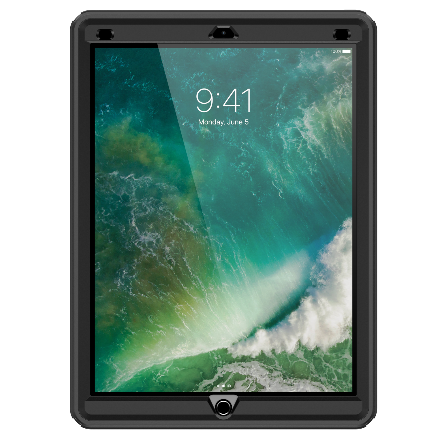 OtterBox iPad Pro 12.9 (2017) Defender Series, Black