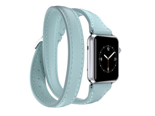 Griffin Apple Watch (38mm) Uptown Band Leather, Seafoam (GB42409)