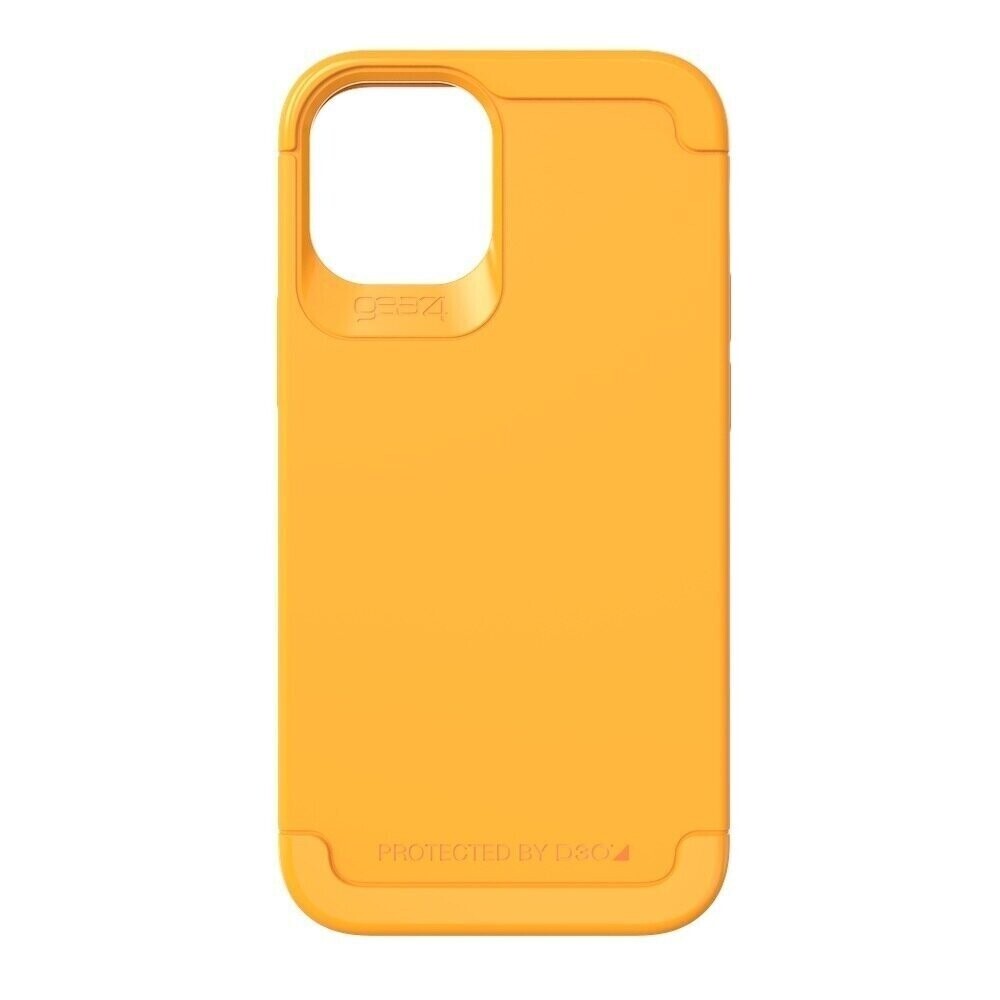 Gear4 iPhone 12 mini D3O Wembley Palette, Saffron Yellow