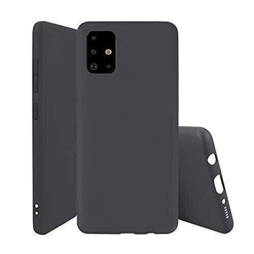 Komass Samsung Galaxy S10 Lite Liquid Silicone Back Cover, Grey