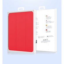 Devia iPad Pro 12.9 (2018) Leather Case with Apple Pencil Slot, Red