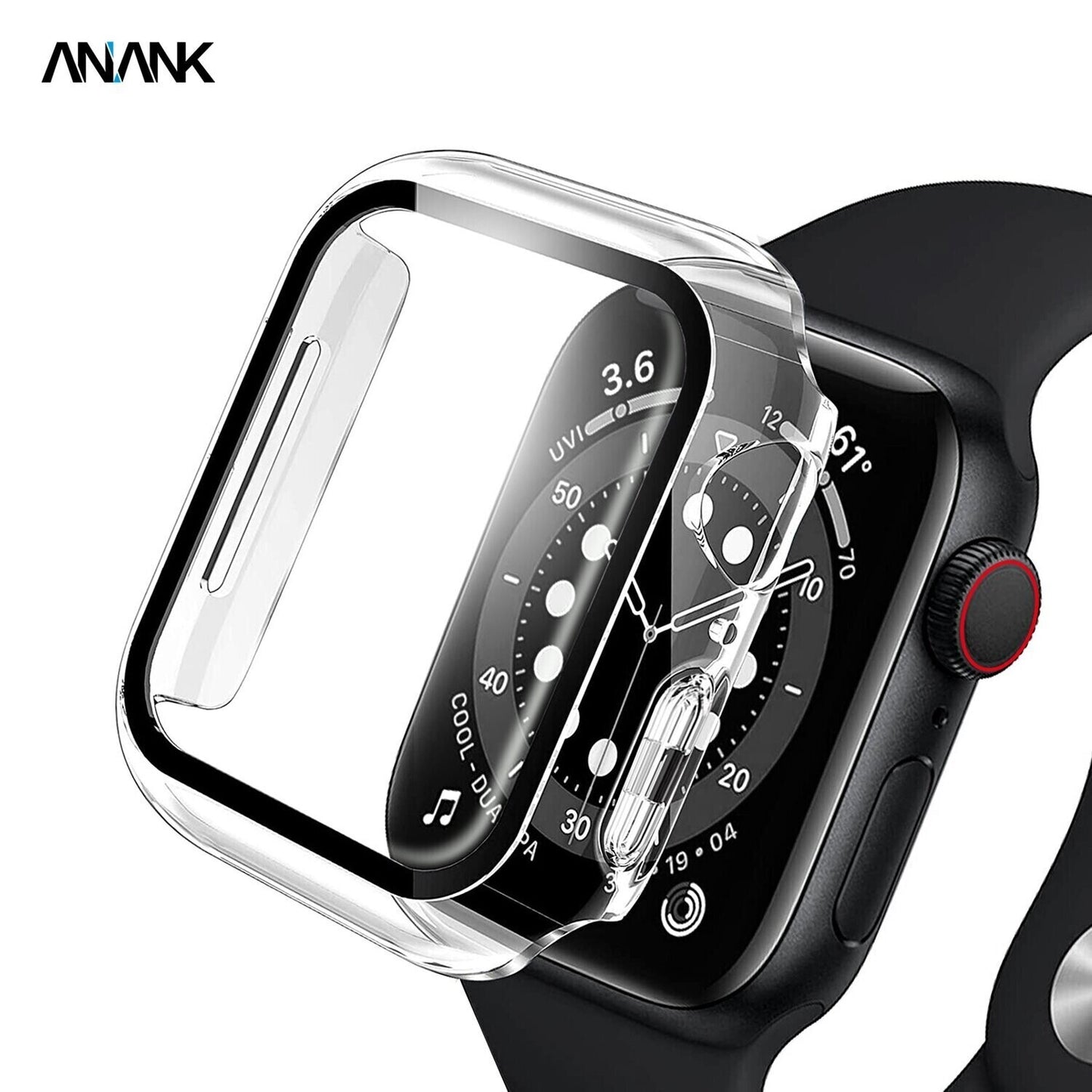 Anank Apple Watch Series (40mm) Screen Guard Case, Transparent