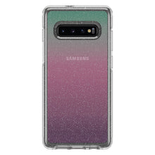 OtterBox Samsung Galaxy S10 Plus Symmetry Clear, Graphic Gradient Energy (Flake/