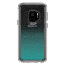 OtterBox Samsung Galaxy S9 Symmetry Clear, Graphic Aloha Ombre (Flake/Clear)