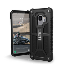 UAG Samsung Galaxy S9 Monarch Case, Black/Silver (Matte)