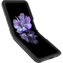 OtterBox Samsung Galaxy Z Flip Symmetry Series, Black/Clear