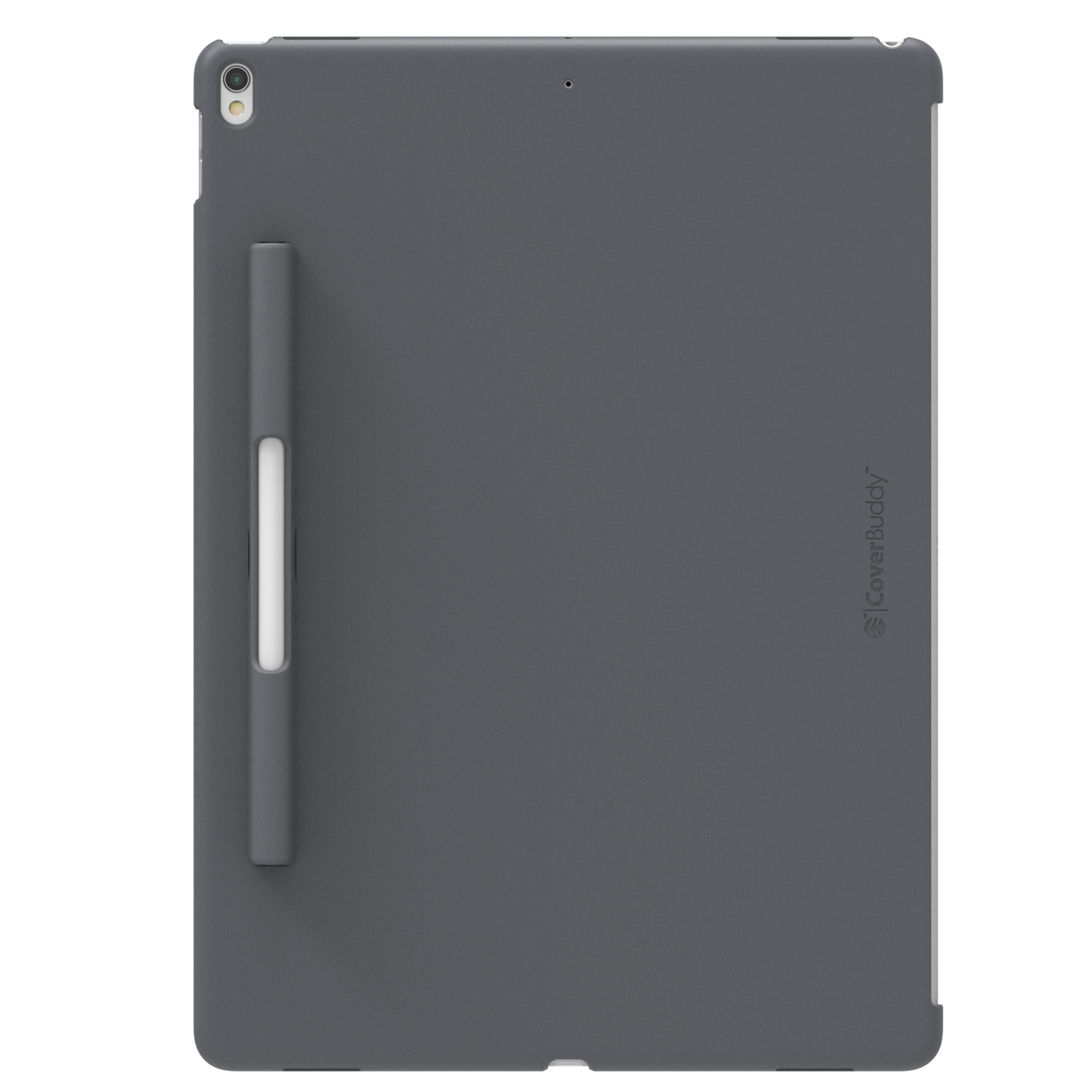 SwitchEasy iPad Pro 12.9" (2017) CoverBuddy Back Cover with Pencil Holder, Space