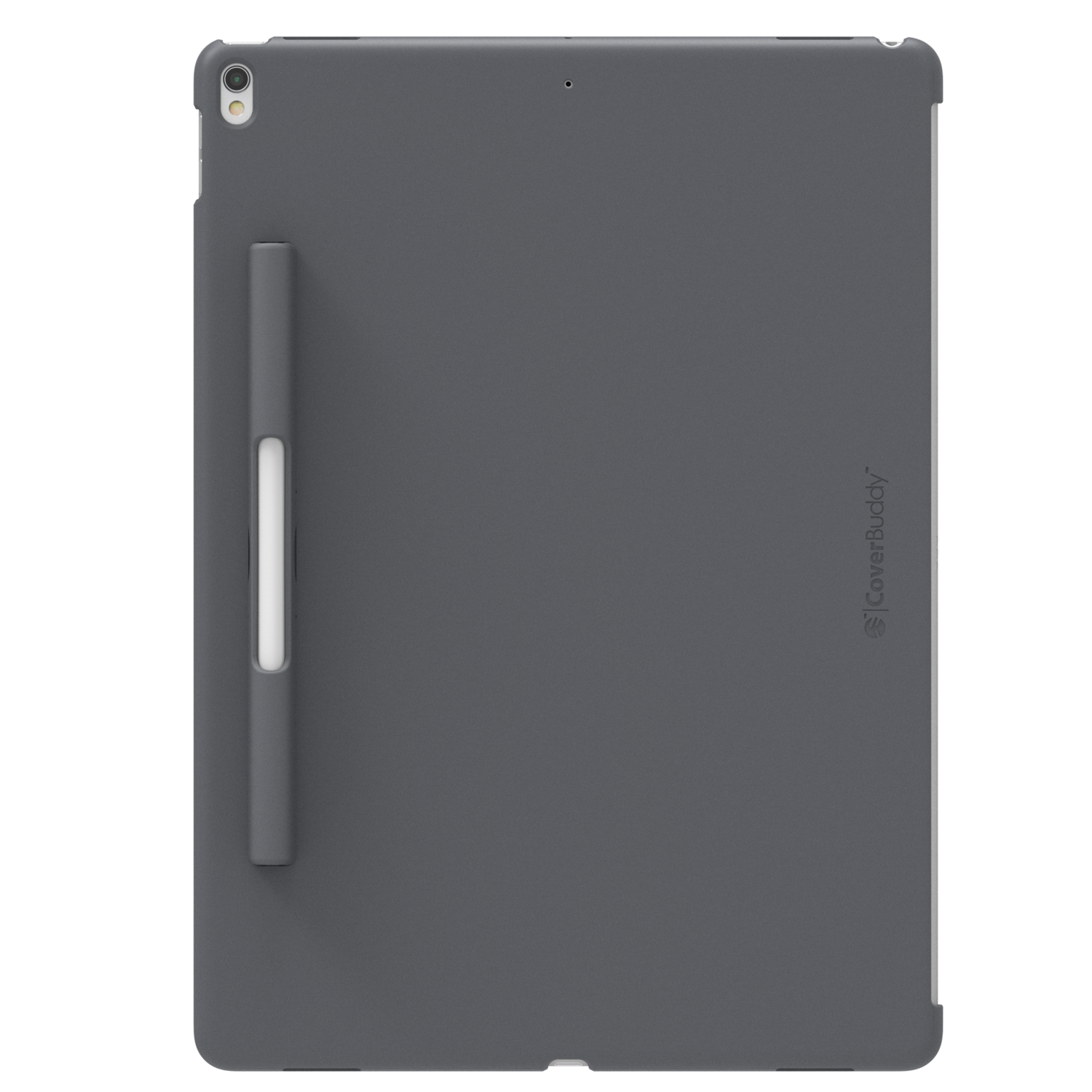 SwitchEasy iPad Pro 12.9" (2017) CoverBuddy Back Cover with Pencil Holder, Space