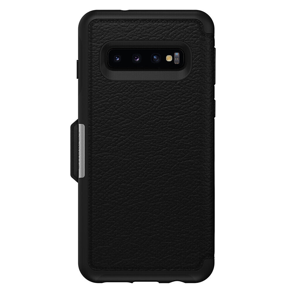 OtterBox Samsung Galaxy S10 Strada, Shadow (Black/Pewter)