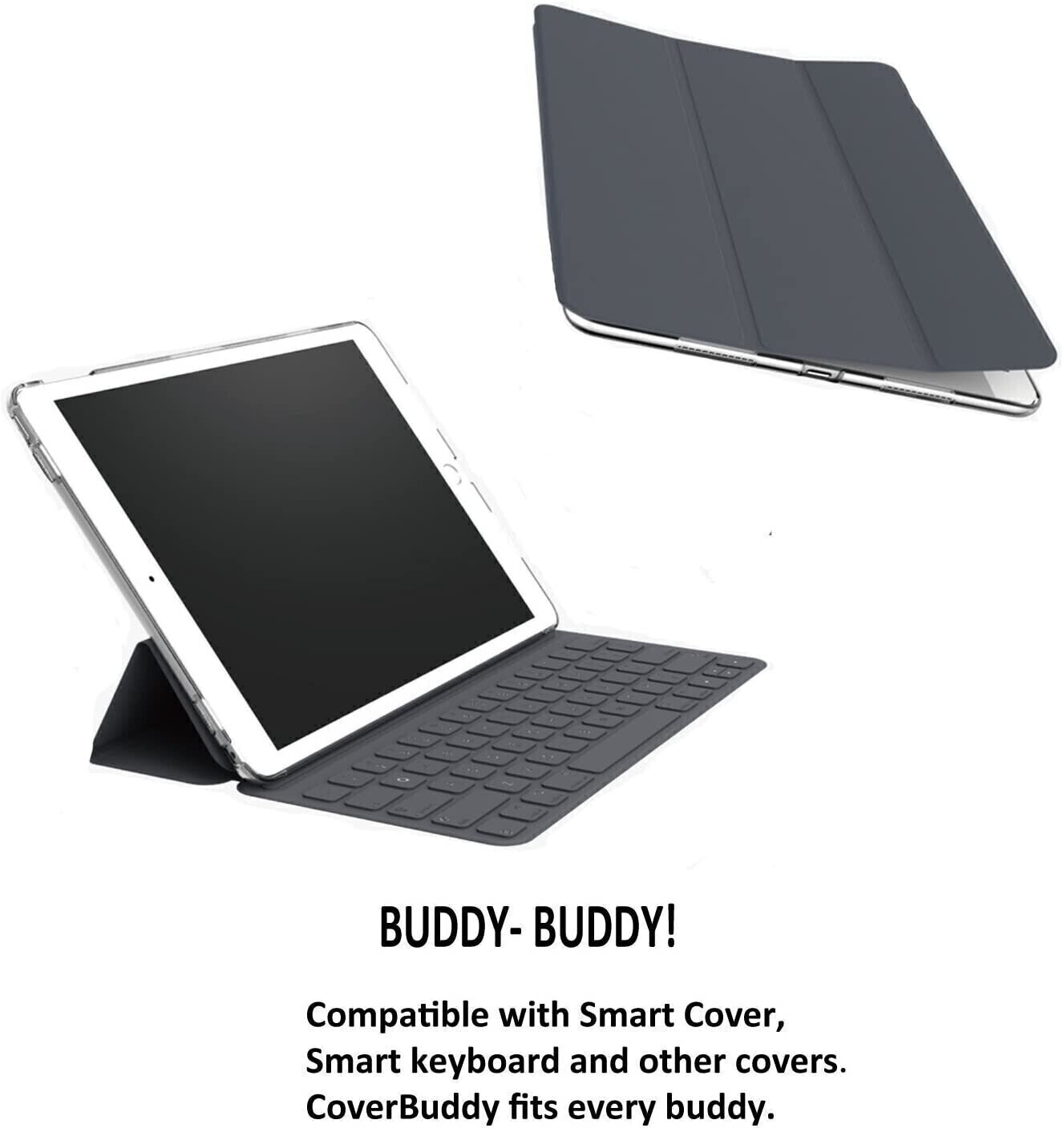 SwitchEasy iPad 9.7 (2018) CoverBuddy Folio with Pencil Holder, Black