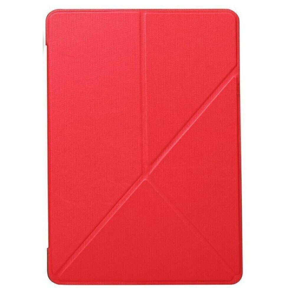 iPearl iPad 9.7 (2017) Cooplay Folding Stand Cover, Vigorous Red