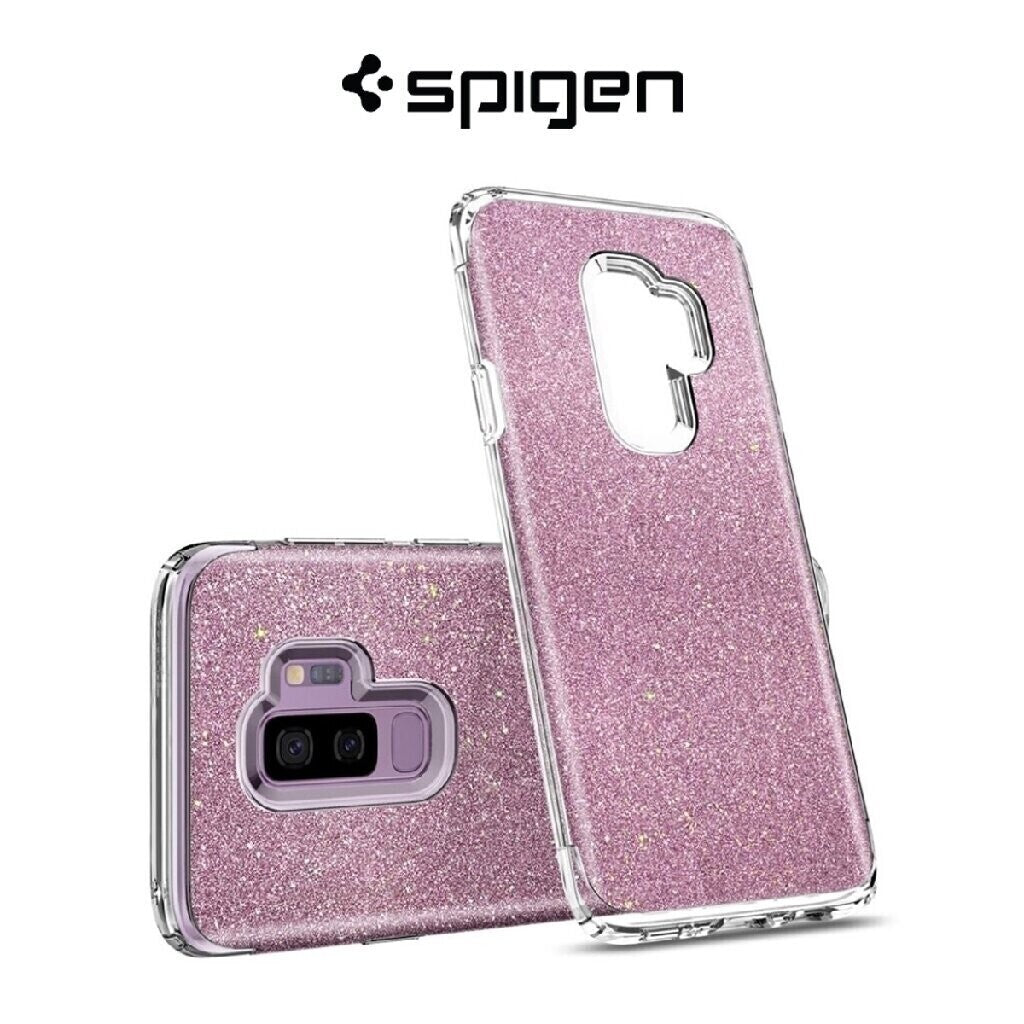 Spigen Samsung Galaxy S9 Plus Slim Armor Crystal Glitter, Rose Quartz (593CS2297