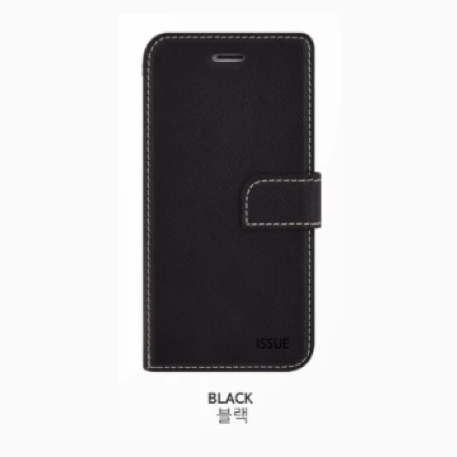 Komass Samsung Galaxy S10 Lite Flip Case, Black