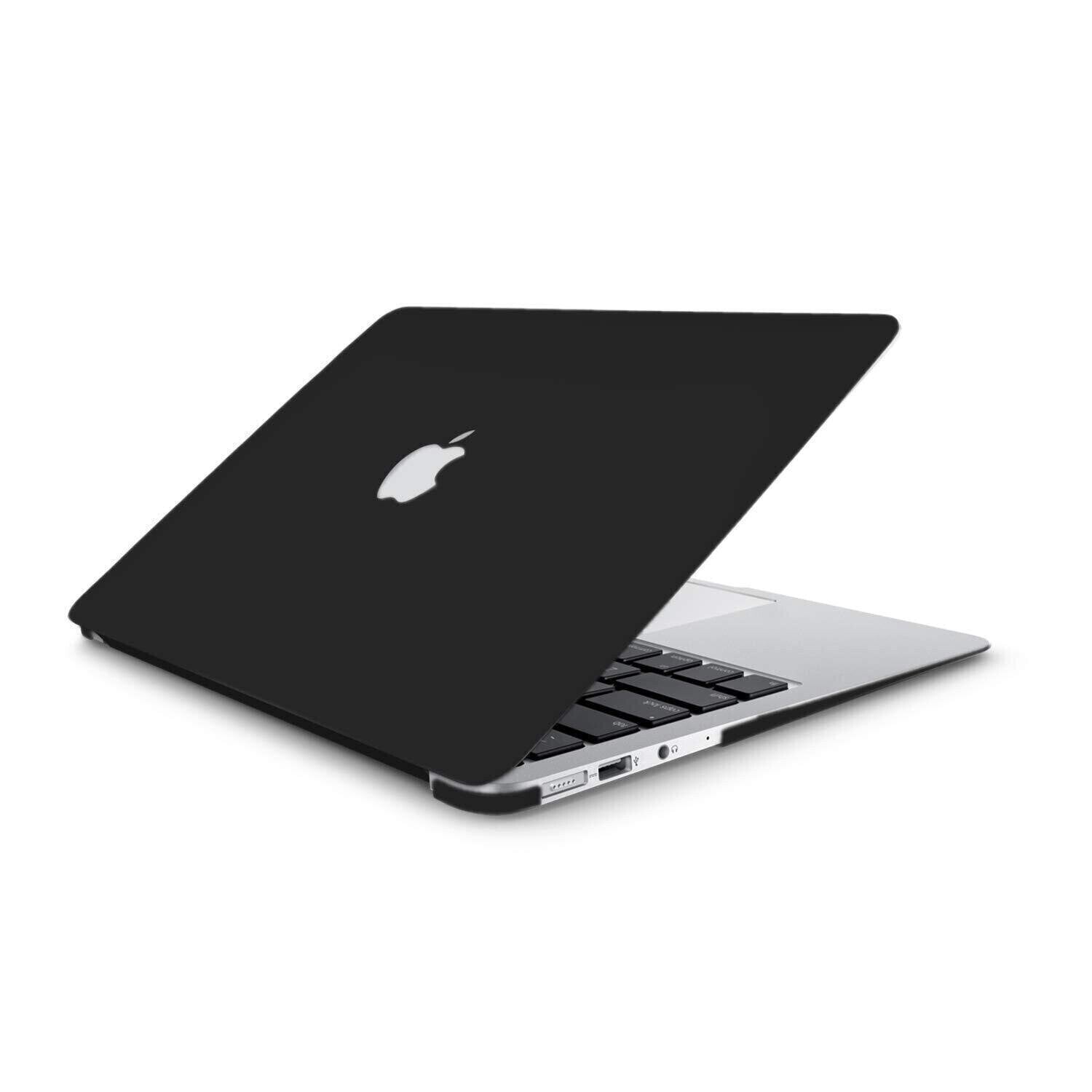 Comma MacBook Air 13.3" (2018) Hard Jacket Cover, Black