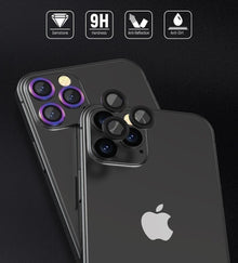 Devia iPhone 12 Pro Max Gemstone Lens Protector, Flamed Titanium (3PCS)