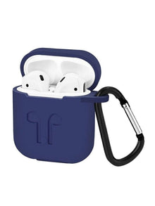 Devia AirPods 1 Naked Silicone Case Suit, Dark Blue