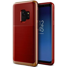 VRS Design Samsung Galaxy S9 High Pro Shield TPU PlusPC, Red Blush Gold