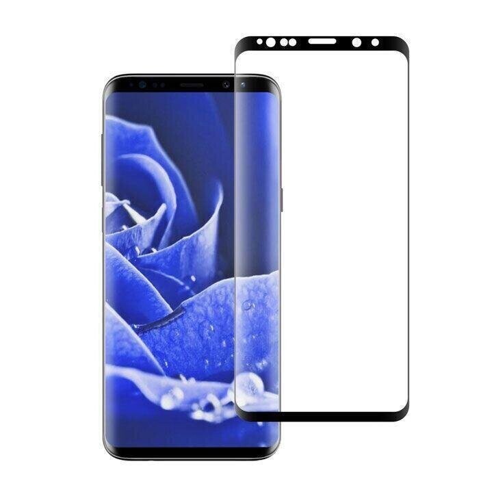 Devia Samsung Galaxy S8/S9 Tempered Glass, 3D Curved Seamless Black