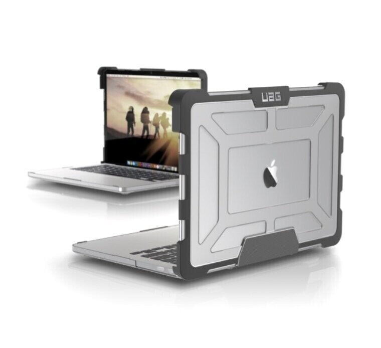 UAG MacBook Pro 13" Retina Case, Ice/Black (Transparent)