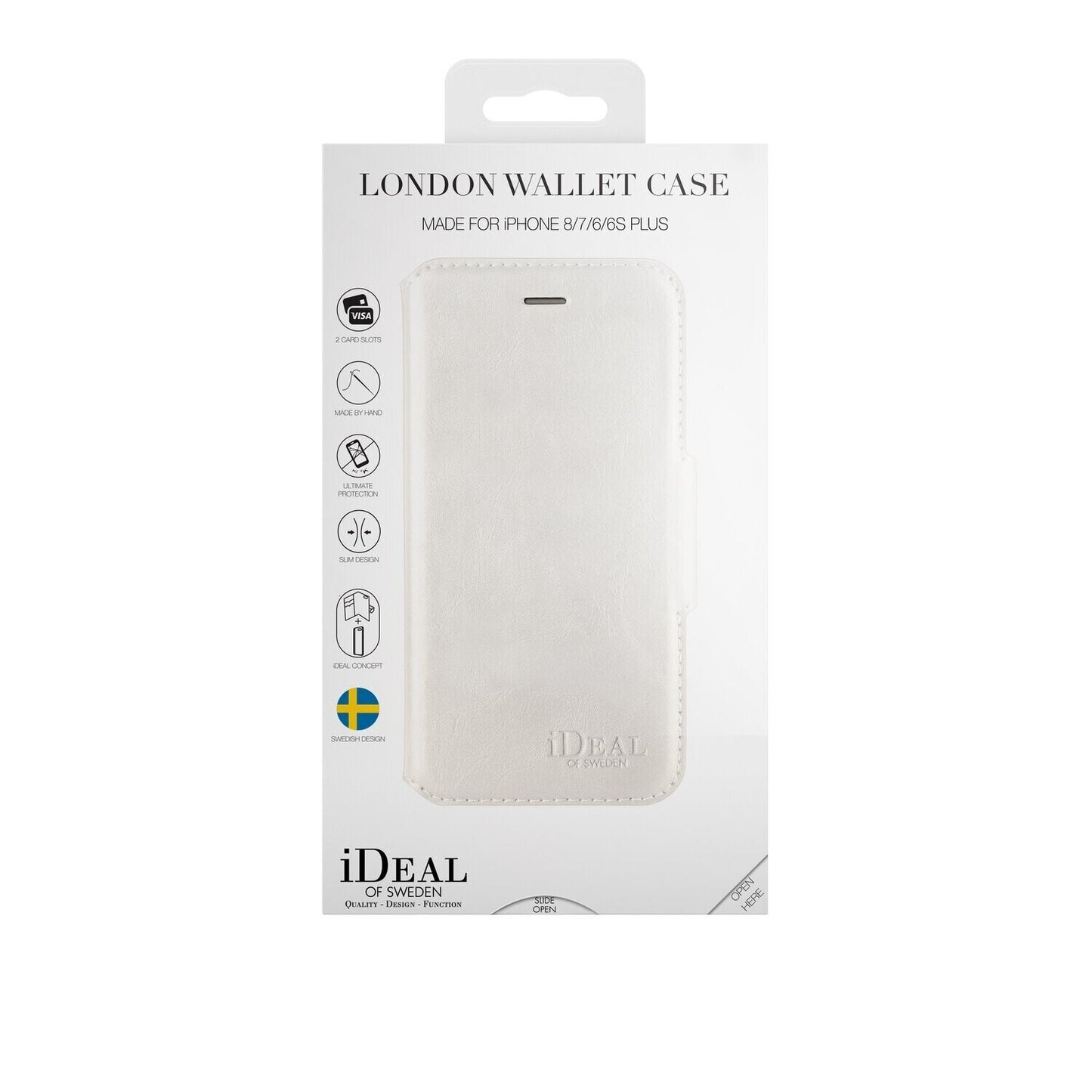 iDeal Of Sweden iPhone 7 Plus London Wallet Case, White