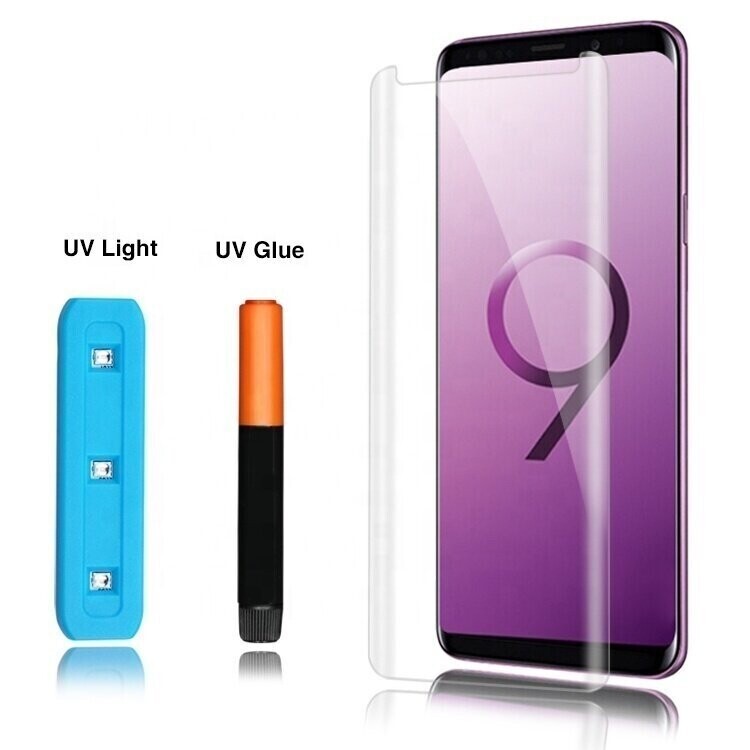 TDG Samsung Galaxy S9 Plus Tempered Glass, 3D UV (Screen Protector)