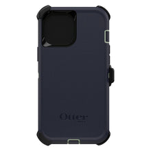 OtterBox iPhone 12 / iPhone 12 Pro Defender Series, Varsity Blues (Sage/Blue)