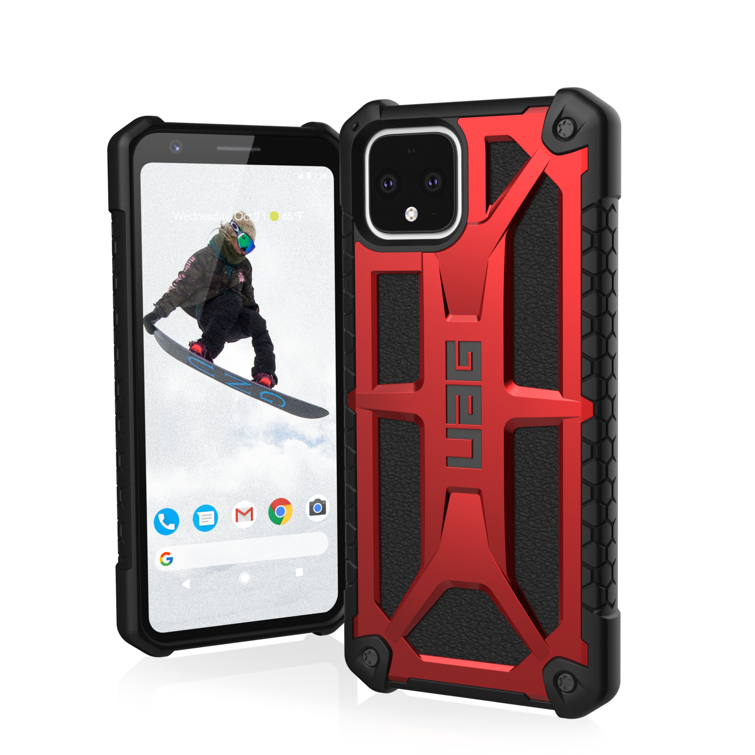 UAG Google Pixel 4 Monarch Case, Crimson