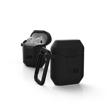 UAG AirPods 1/2 Water/Dust Resistant Silicone Case, Black/Black