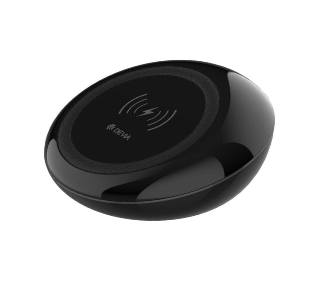 Devia Wireless Charger Non-Pole Inductive Fast, Black