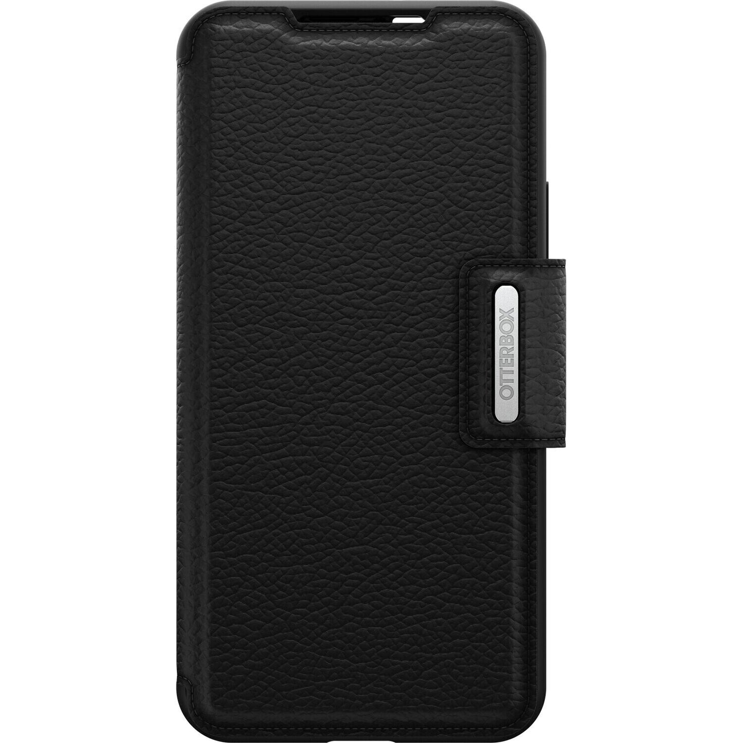 OtterBox Samsung Galaxy S22 Plus 5G Strada Folio, Shadow (Black/Pewter)