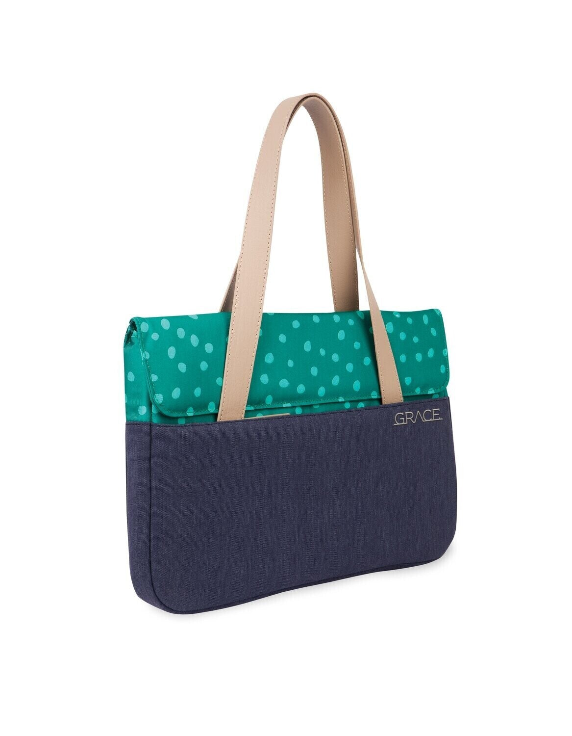 STM Laptop Sleeve 15" Grace Deluxe, Teal Dot/Night Sky