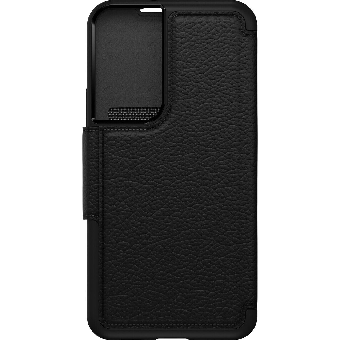 OtterBox Samsung Galaxy S22 5G Strada Folio, Shadow (Black/Pewter)