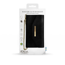 iDeal Of Sweden iPhone 8 Mayfair Clutch Velvet, Black