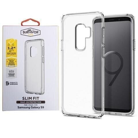 Griffin Samsung Galaxy S9 Survivor Clear, Clear/Clear