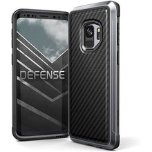 X-Doria Samsung Galaxy S9 Defense Lux, Black Carbon Fiber