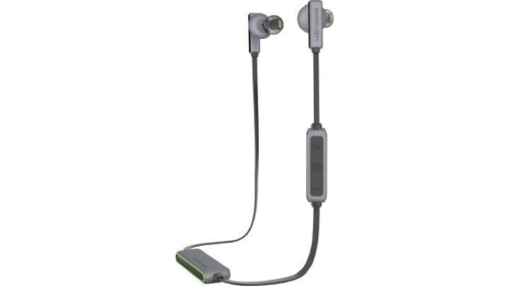 Braven Earbuds Flye Sport Wireless, Silver/Green