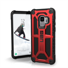 UAG Samsung Galaxy S9 Monarch Case, Crimson/Black