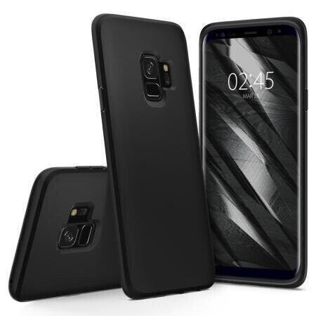 Spigen Samsung Galaxy S9 Liquid Crystal, Matte Black