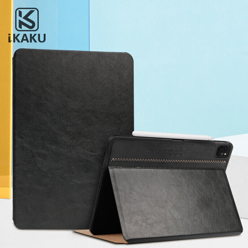 Kaku iPad 10th gen 2022, 10.9&quot; PVC Case, Black