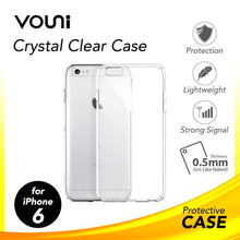 Vouni iPhone 6s/6 Plus Naked Case, Crystal Clear