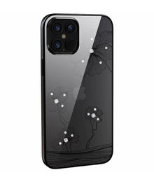 Devia iPhone 12 Pro Max  Crystal Flora Case, Black