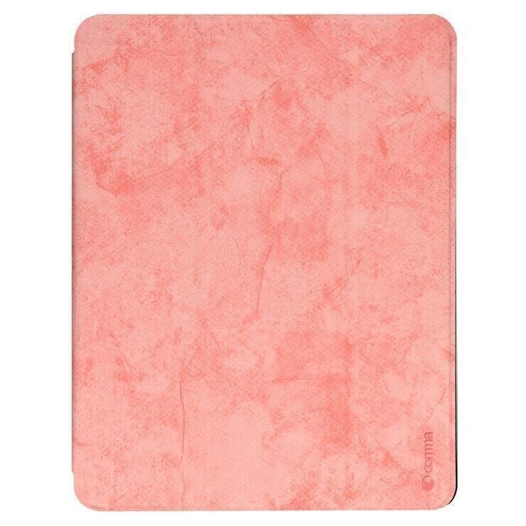 Comma iPad mini (2019) Leather Case with Apple Pencil Slot, Pink