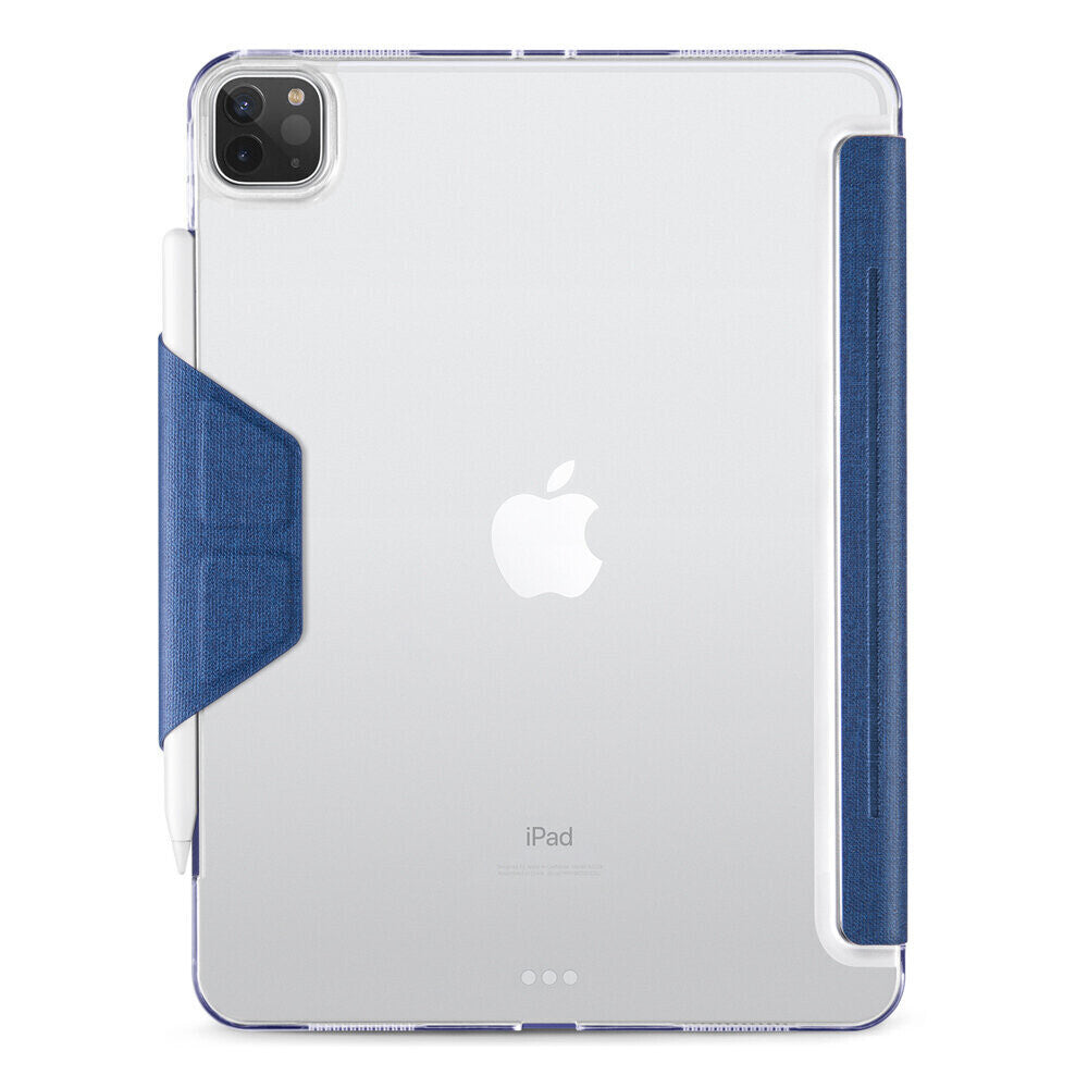 Power Support iPad Pro 11" (2021) Air Jacket Folio Transparent Case, Blue